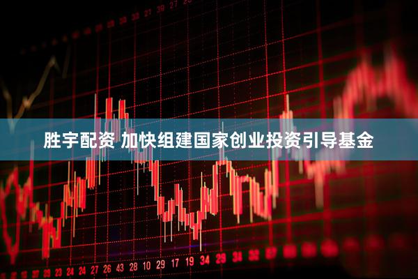 胜宇配资 加快组建国家创业投资引导基金